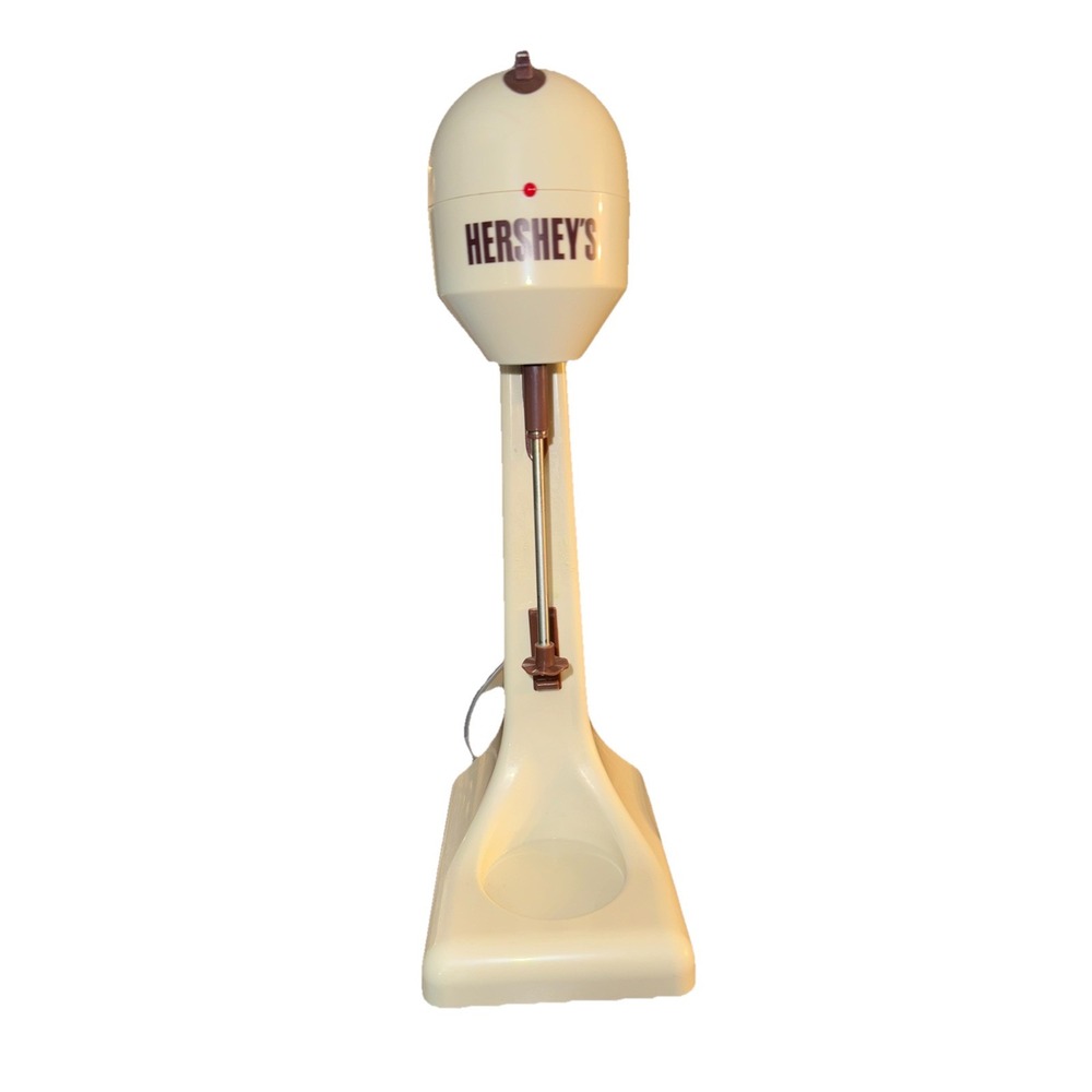 Hershey's Easy Blend Milkshake Machine Retro 2-Speed Countertop Mixer Cream